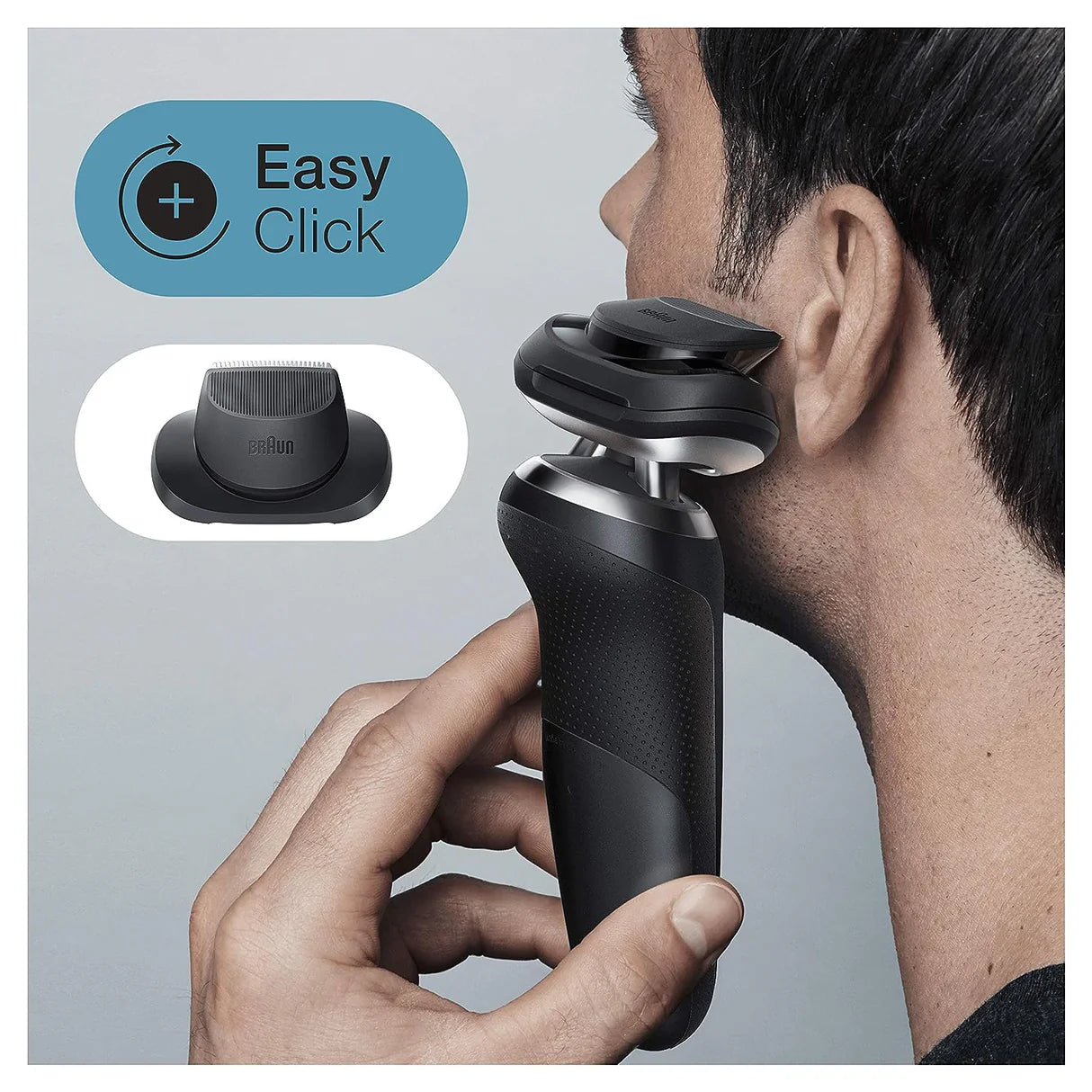 BRAUN Series 7 71-S7200cc Wet & Dry shaver with SmartCare center
